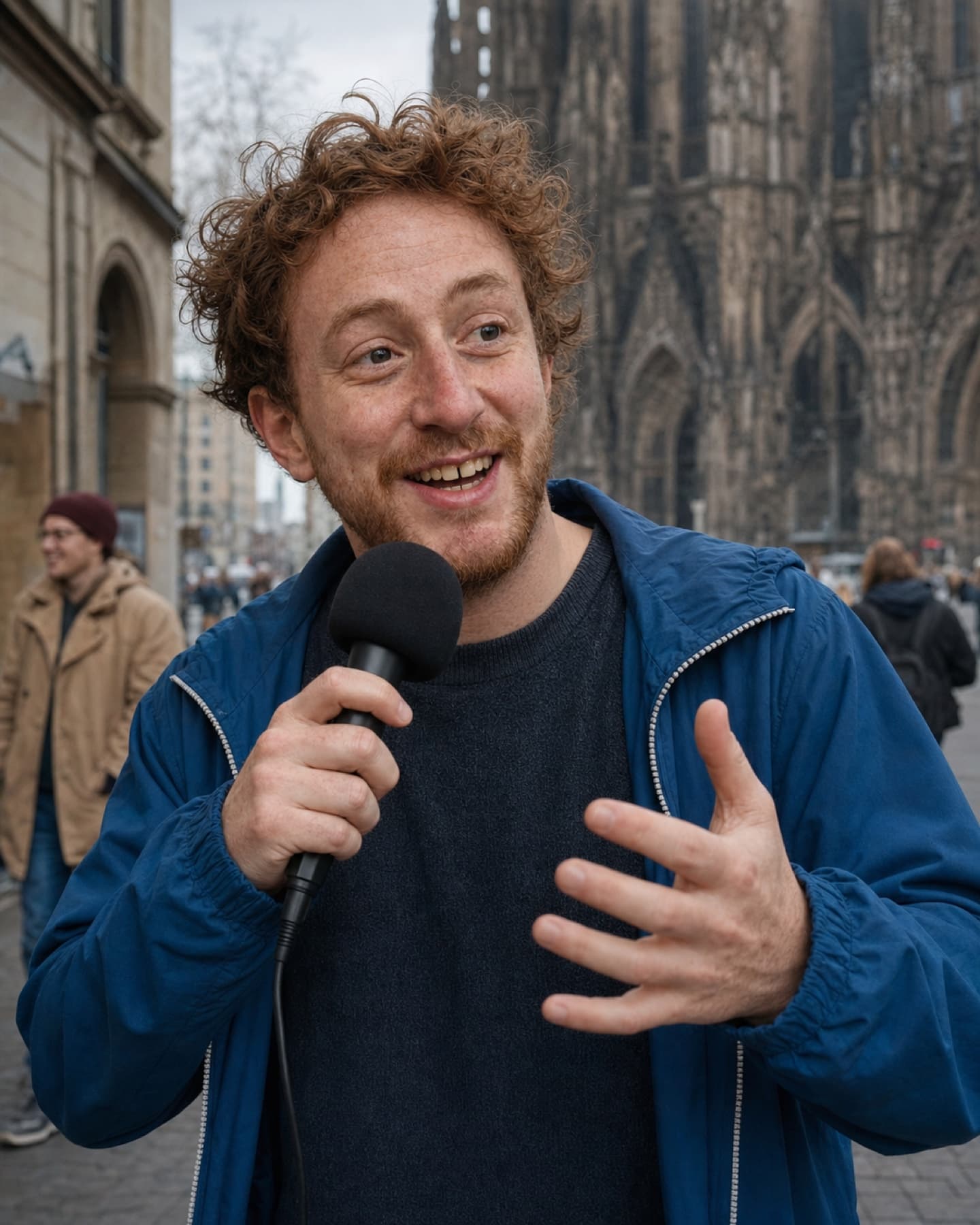 Jonas Brück im Alltag in Köln