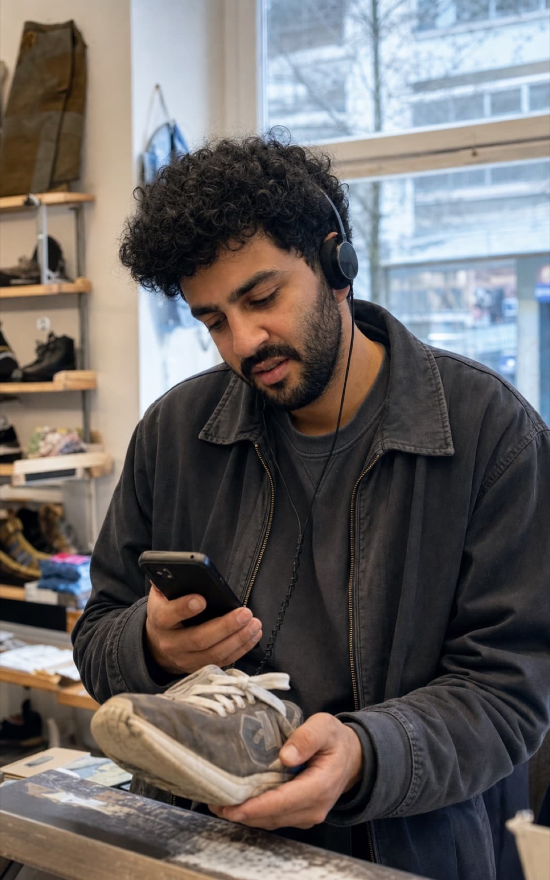 Malik Özdemir im Alltag in Berlin