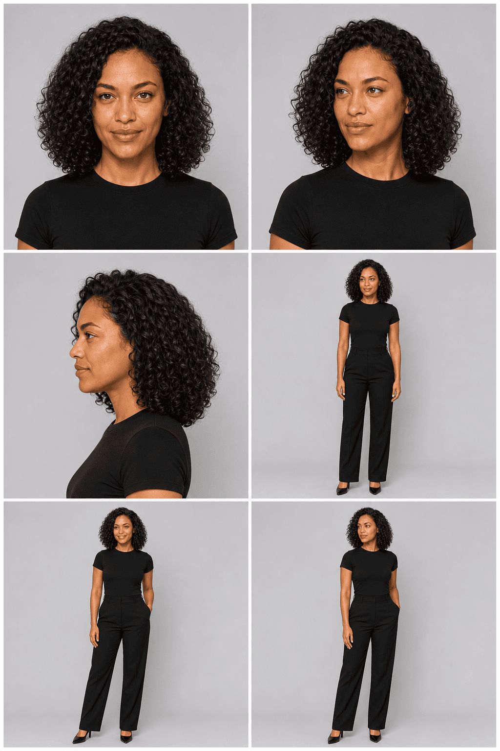 Camila Sol: Portrait-, Profil- und Ganzkörperansichten