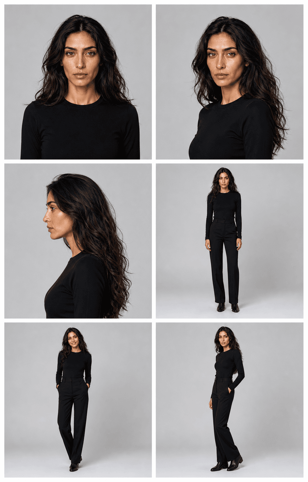 Soraya Vale: Portrait-, Profil- und Ganzkörperansichten